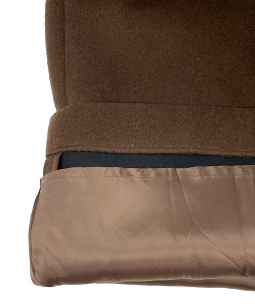 STEVEN ALAN（スティーブンアラン）STEVEN ALAN (スティーブンアラン) ウールビーバー テント コート ブラウン サイズ:SIZE Mの古着・服飾アイテム