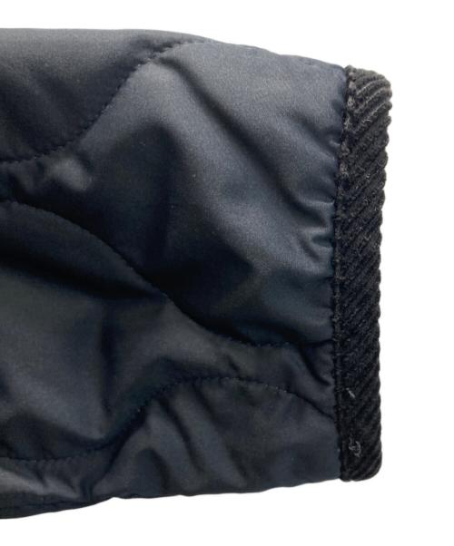 MACKINTOSH PHILOSOPHY（マッキントッシュ フィロソフィー）MACKINTOSH PHILOSOPHY (マッキントッシュ フィロソフィー) ノーカラーキルティングロングコート ネイビー サイズ:38の古着・服飾アイテム