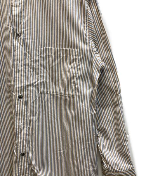 6(ROKU) BEAUTY&YOUTH（ロク ビューティーアンドユース）6(ROKU) BEAUTY&YOUTH (ロク ビューティーアンドユース) STRIPE SHIRT ONE PIECE マルチカラー サイズ:36の古着・服飾アイテム