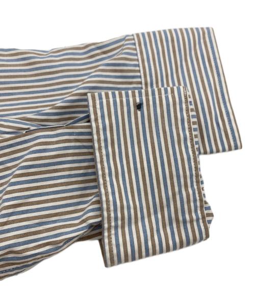 6(ROKU) BEAUTY&YOUTH（ロク ビューティーアンドユース）6(ROKU) BEAUTY&YOUTH (ロク ビューティーアンドユース) STRIPE SHIRT ONE PIECE マルチカラー サイズ:36の古着・服飾アイテム