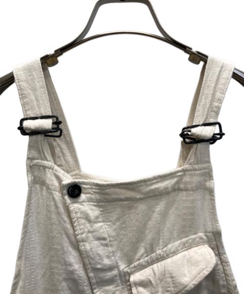 OUTIL（ウティ）OUTIL (ウティ) リネン混オーバーオール ベージュ サイズ:SIZE 1の古着・服飾アイテム