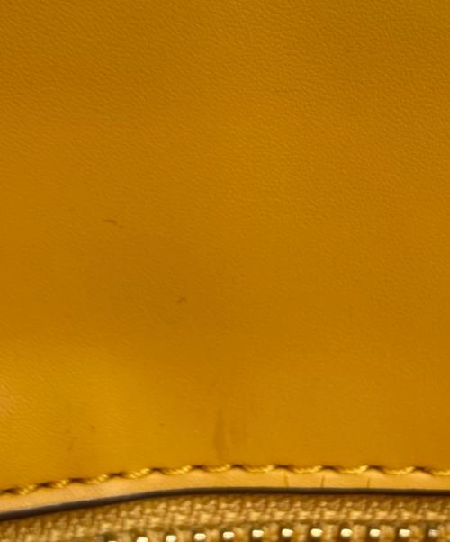 TORY BURCH（トリーバーチ）TORY BURCH (トリーバーチ) ジェミニリンク トートバッグ イエロー×ベージュの古着・服飾アイテム