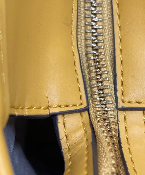 TORY BURCH（トリーバーチ）TORY BURCH (トリーバーチ) ジェミニリンク トートバッグ イエロー×ベージュの古着・服飾アイテム