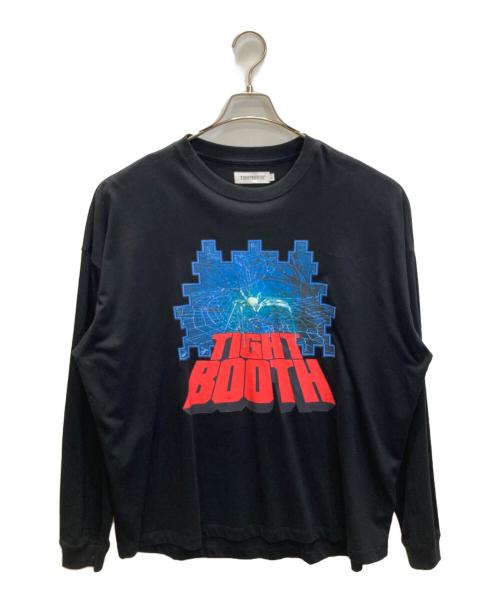 TIGHTBOOTH PRODUCTION（タイトブースプロダクション）TIGHTBOOTH PRODUCTION (タイトブースプロダクション) SPIDER WALK LS T-SHIRT ブラック サイズ:Lの古着・服飾アイテム