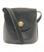 FENDIフェンディ）の古着「スエード ミニショルダーバッグ」｜ブラック