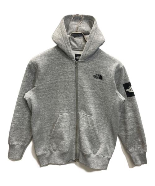 THE NORTH FACE（ザ ノース フェイス）THE NORTH FACE (ザ ノース フェイス) Square Logo FullZip グレー サイズ:Sの古着・服飾アイテム
