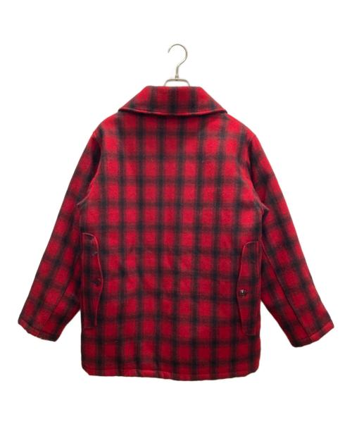 WOOLRICH（ウールリッチ）WOOLRICH (ウールリッチ) ウールマッキーノジャケット レッド サイズ:40の古着・服飾アイテム