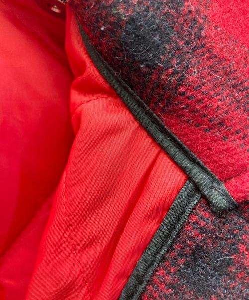 WOOLRICH（ウールリッチ）WOOLRICH (ウールリッチ) ウールマッキーノジャケット レッド サイズ:40の古着・服飾アイテム