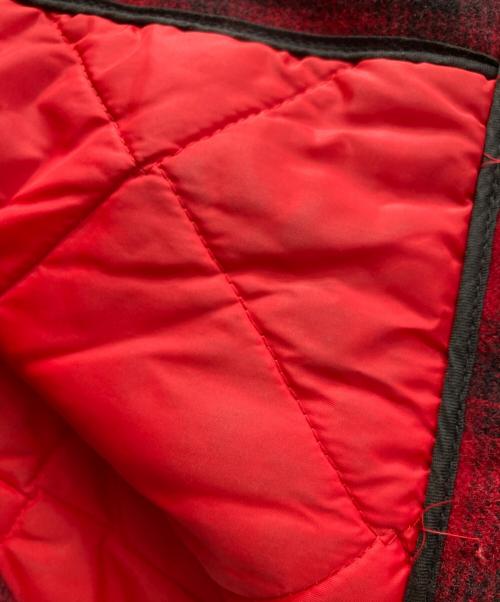 WOOLRICH（ウールリッチ）WOOLRICH (ウールリッチ) ウールマッキーノジャケット レッド サイズ:40の古着・服飾アイテム