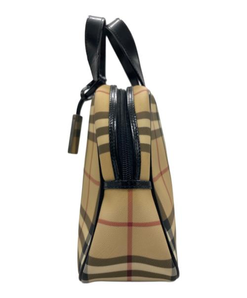 BURBERRY LONDON（バーバリーロンドン）BURBERRY LONDON (バーバリーロンドン) ノヴァチェックハンドバッグ ベージュ サイズ:下記参照の古着・服飾アイテム