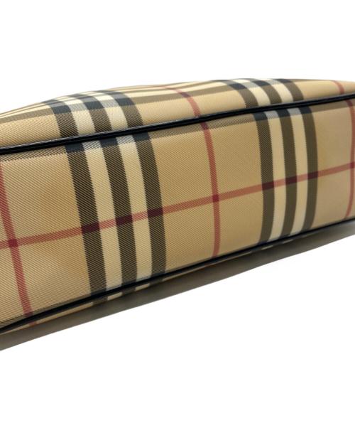 BURBERRY LONDON（バーバリーロンドン）BURBERRY LONDON (バーバリーロンドン) ノヴァチェックハンドバッグ ベージュ サイズ:下記参照の古着・服飾アイテム