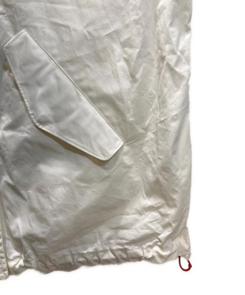 POLO RALPH LAUREN（ポロ・ラルフローレン）POLO RALPH LAUREN (ポロ・ラルフローレン) フーデットナイロンジャケット ホワイト サイズ:SIZE Mの古着・服飾アイテム