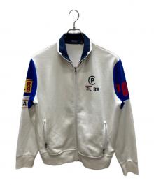 POLO RALPH LAUREN（ポロ・ラルフローレン）の古着「CP-93 ダブルニット トラック ジャケット」｜ホワイト