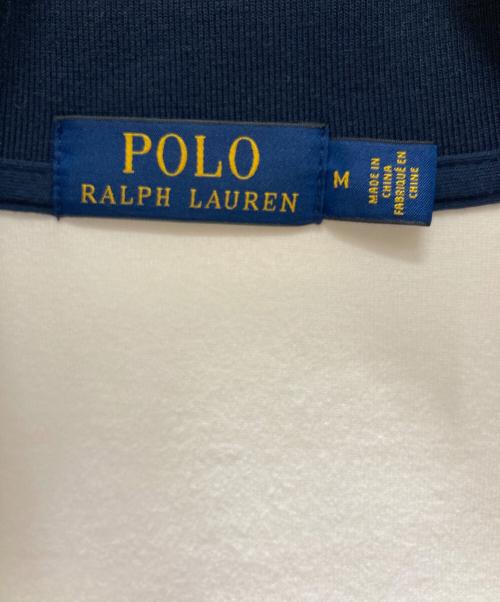 POLO RALPH LAUREN（ポロ・ラルフローレン）POLO RALPH LAUREN (ポロ・ラルフローレン) CP-93 ダブルニット トラック ジャケット ホワイト サイズ:SIZE Mの古着・服飾アイテム