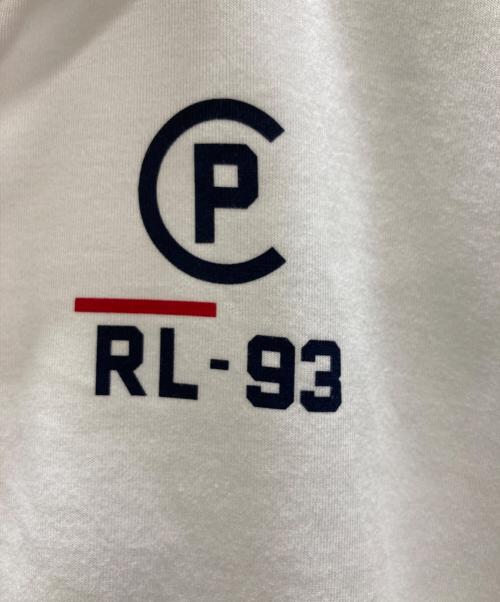 POLO RALPH LAUREN（ポロ・ラルフローレン）POLO RALPH LAUREN (ポロ・ラルフローレン) CP-93 ダブルニット トラック ジャケット ホワイト サイズ:SIZE Mの古着・服飾アイテム