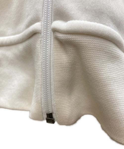 POLO RALPH LAUREN（ポロ・ラルフローレン）POLO RALPH LAUREN (ポロ・ラルフローレン) CP-93 ダブルニット トラック ジャケット ホワイト サイズ:SIZE Mの古着・服飾アイテム