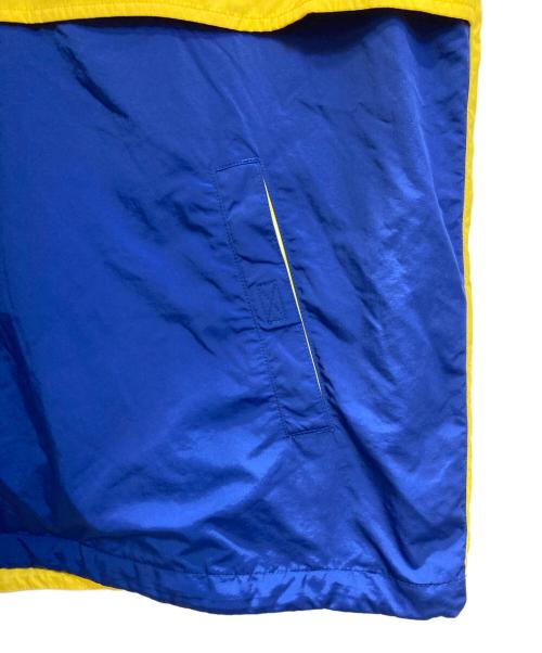 POLO RALPH LAUREN（ポロ・ラルフローレン）POLO RALPH LAUREN (ポロ・ラルフローレン) CP93 ナイロン アノラックパーカー ブルー×イエロー サイズ:S 未使用品の古着・服飾アイテム