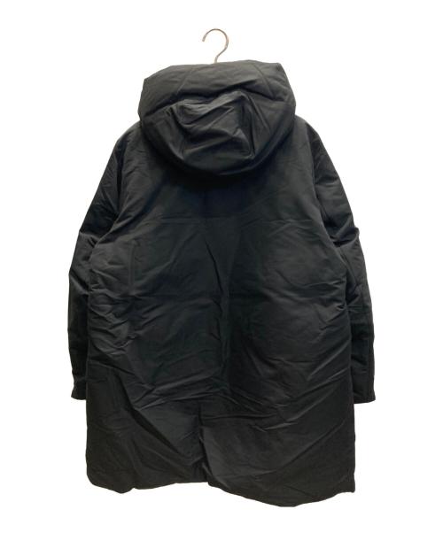 無印良品（ムジルシリョウヒン）無印良品 (ムジルシリョウヒン) 撥水ダウンミドルコート ブラック サイズ:SIZE XLの古着・服飾アイテム