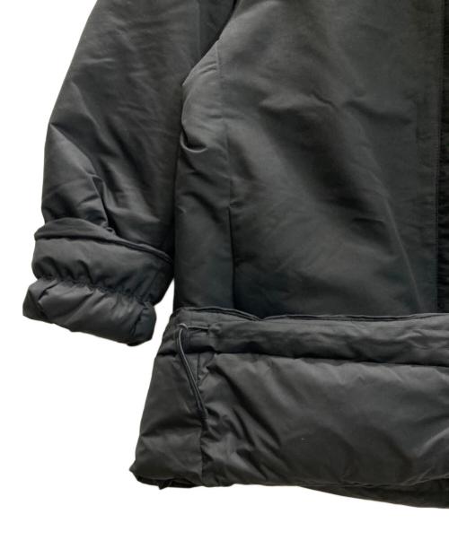 無印良品（ムジルシリョウヒン）無印良品 (ムジルシリョウヒン) 撥水ダウンミドルコート ブラック サイズ:SIZE XLの古着・服飾アイテム