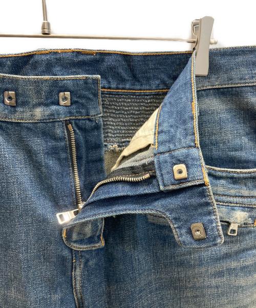 BALMAIN（バルマン）BALMAIN (バルマン) ダメージ加工バイカーデニムパンツ インディゴ サイズ:31の古着・服飾アイテム