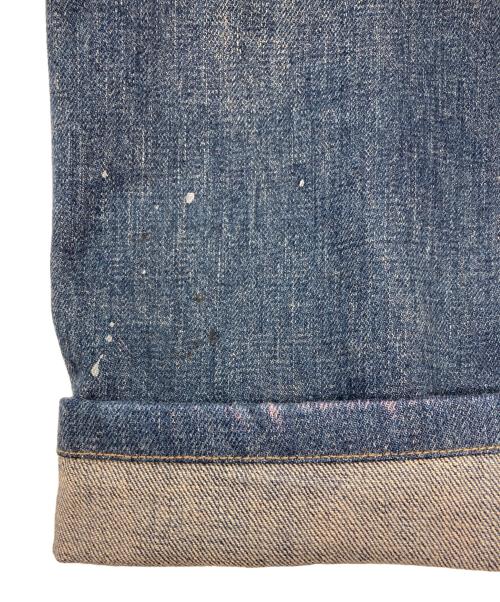 BALMAIN（バルマン）BALMAIN (バルマン) ダメージ加工バイカーデニムパンツ インディゴ サイズ:31の古着・服飾アイテム