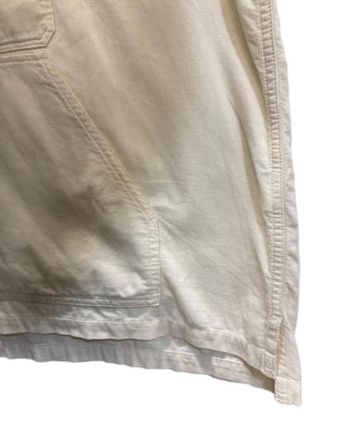 ENDS and MEANS（エンズアンド ミーンズ）ENDS AND MEANS (エンズアンド ミーンズ) コードユーティリティシャツ ベージュ サイズ:SIZE Lの古着・服飾アイテム