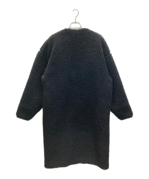 HYKE（ハイク）HYKE (ハイク) FAUX SHEARLING COAT ブラック サイズ:2の古着・服飾アイテム