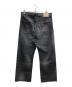 Graphpaper (グラフペーパー) Selvage Denim Five Pocket Wide Straight Pants ブラック サイズ:3：22000円