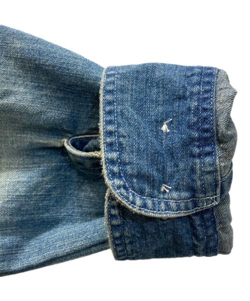 MARKA（マーカ）MARKA (マーカ) DAMAGE SHIRT/ダメージシャツ インディゴ サイズ:2の古着・服飾アイテム