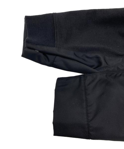 Dior（ディオール）Dior (ディオール) sacai (サカイ) コットン×ナイロン ドッキングプルオーバー/Cotton x Nylon Docking Pullover ブラック サイズ:Sの古着・服飾アイテム