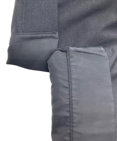 Dior（ディオール）Dior (ディオール) sacai (サカイ) コットン×ナイロン ドッキングプルオーバー/Cotton x Nylon Docking Pullover ブラック サイズ:Sの古着・服飾アイテム