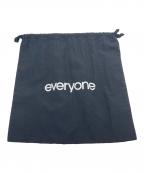 everyoneエブリワン）の古着「nylon kinchaku pouch」｜ブラック