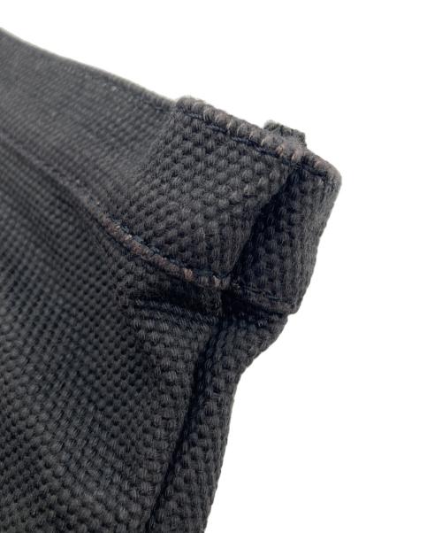 everyone（エブリワン）everyone (エブリワン) canvas big tote (CHARCOAL) ブラックの古着・服飾アイテム