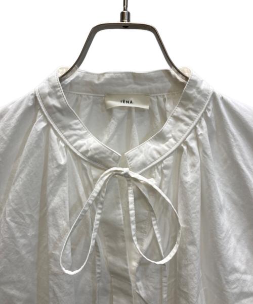 IENA（イエナ）IENA (イエナ) オーガニックコットン スキッパーチュニックブラウス ホワイト サイズ:表記無しの古着・服飾アイテム