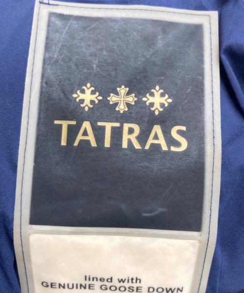 TATRAS（タトラス）TATRAS (タトラス) ビッグカラーロングダウンコート ネイビー サイズ:02の古着・服飾アイテム