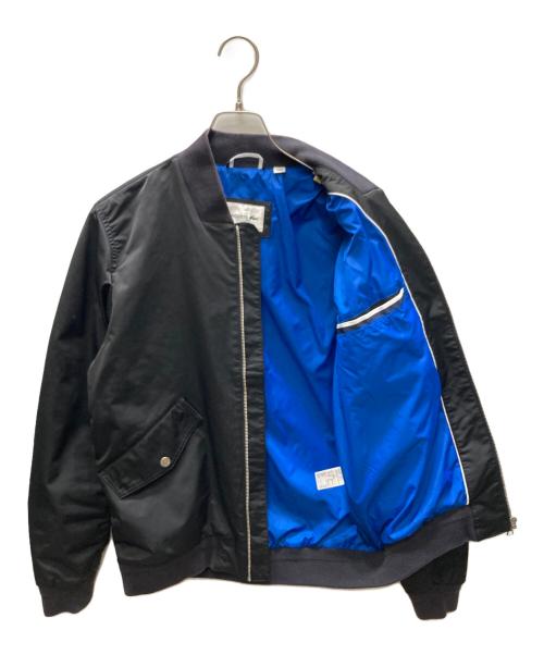LACOSTE（ラコステ）LACOSTE (ラコステ) Textured Nylon Bomber Jacke ブラック サイズ:SIZE XSの古着・服飾アイテム