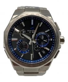 CASIO（カシオ）の古着「オシアナス リストウォッチ」｜ブルー×ブラック