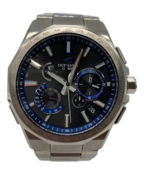 CASIO（カシオ）CASIO (カシオ) オシアナス リストウォッチ ブルー×ブラックの古着・服飾アイテム