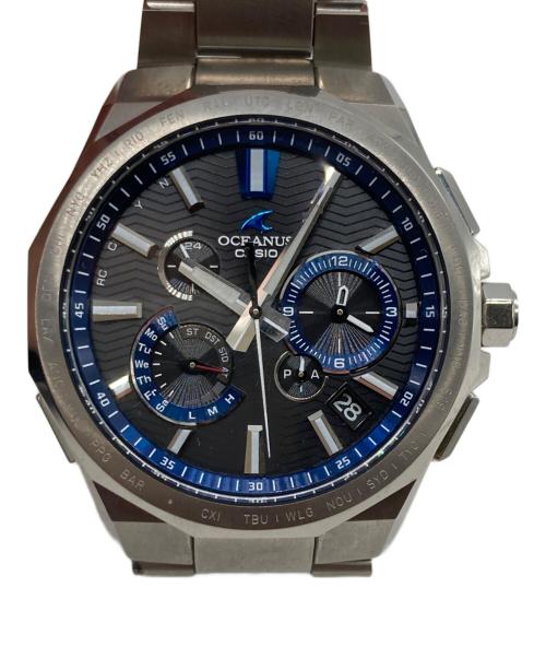 CASIO（カシオ）CASIO (カシオ) オシアナス リストウォッチ ブルー×ブラックの古着・服飾アイテム