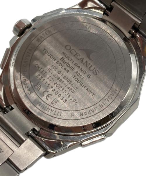 CASIO（カシオ）CASIO (カシオ) オシアナス リストウォッチ ブルー×ブラックの古着・服飾アイテム