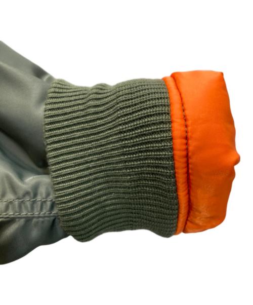 AVIREX（アヴィレックス）AVIREX (アヴィレックス) MA-1 REMODEL MARK2/エムエー1リモデルマーク2 オリーブ サイズ:SIZE L 未使用品の古着・服飾アイテム