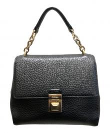 FURLA（フルラ）の古着「ジョアン ミディアム 2way ハンドバッグ」｜ブラック