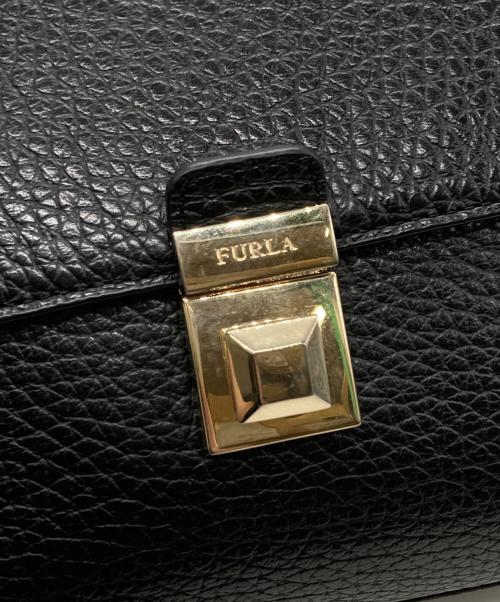 FURLA（フルラ）FURLA (フルラ) ジョアン ミディアム 2way ハンドバッグ ブラック サイズ:下記参照の古着・服飾アイテム