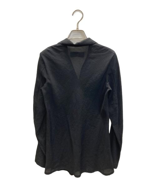 tricot COMME des GARCONS（トリココムデギャルソン）tricot COMME des GARCONS (トリココムデギャルソン) シアースキッパーブラウス ブラック サイズ:表記無しの古着・服飾アイテム