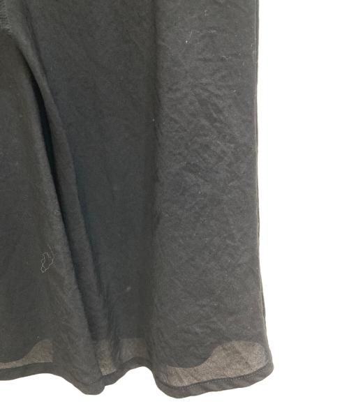 tricot COMME des GARCONS（トリココムデギャルソン）tricot COMME des GARCONS (トリココムデギャルソン) シアースキッパーブラウス ブラック サイズ:表記無しの古着・服飾アイテム