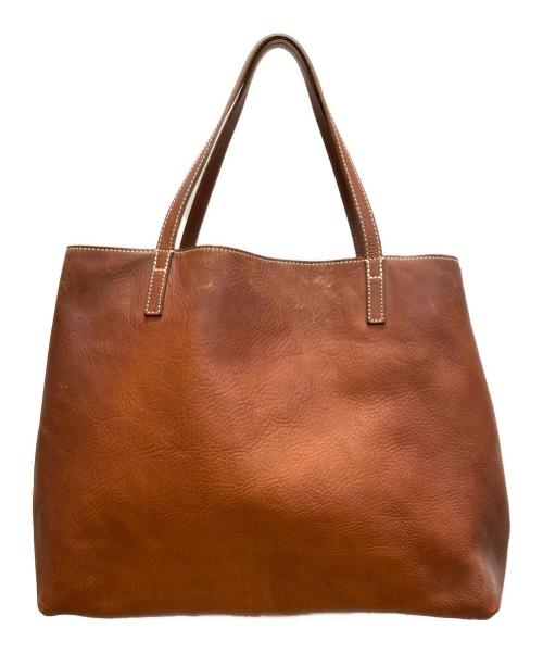 Felisi（フェリージ）Felisi (フェリージ) オールレザー トートバッグ ブラウンの古着・服飾アイテム