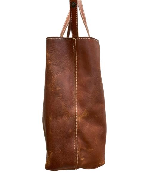Felisi（フェリージ）Felisi (フェリージ) オールレザー トートバッグ ブラウンの古着・服飾アイテム