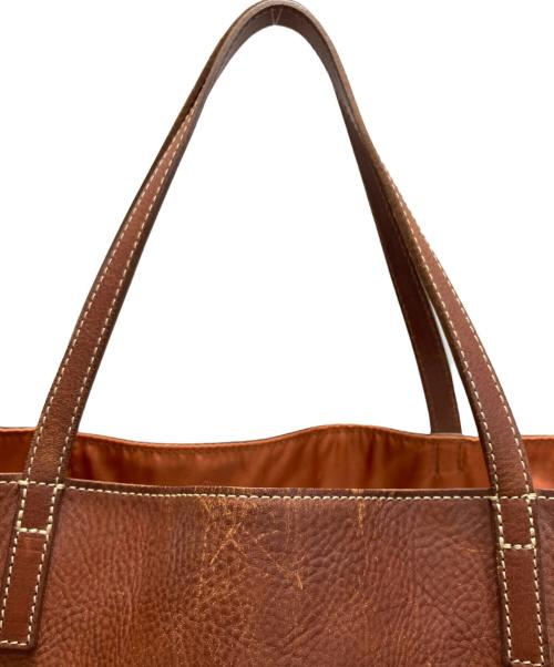 Felisi（フェリージ）Felisi (フェリージ) オールレザー トートバッグ ブラウンの古着・服飾アイテム