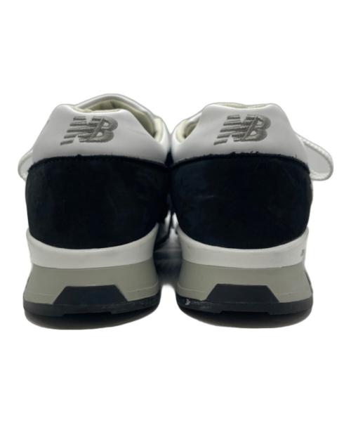 NEW BALANCE（ニューバランス）NEW BALANCE (ニューバランス) ローカットスニーカー ホワイト×ブラック サイズ:SIZE UK7 1/2 (26.5cm)の古着・服飾アイテム