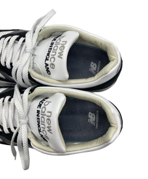 NEW BALANCE（ニューバランス）NEW BALANCE (ニューバランス) ローカットスニーカー ホワイト×ブラック サイズ:SIZE UK7 1/2 (26.5cm)の古着・服飾アイテム